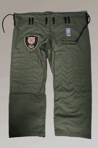 Celt 3.0 450gsm Pearl Weave Gi Olive Green